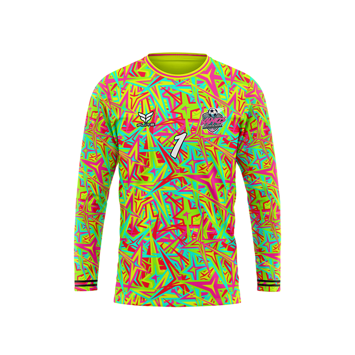 VAMOS SOCCER ACADEMY GK JERSEY LS (NEON YELLOW)