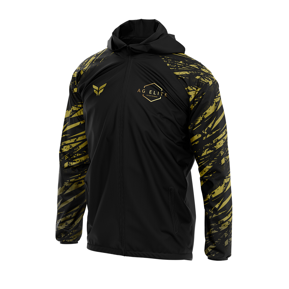AG ELITE WINDBREAKER JACKET (BLACK)