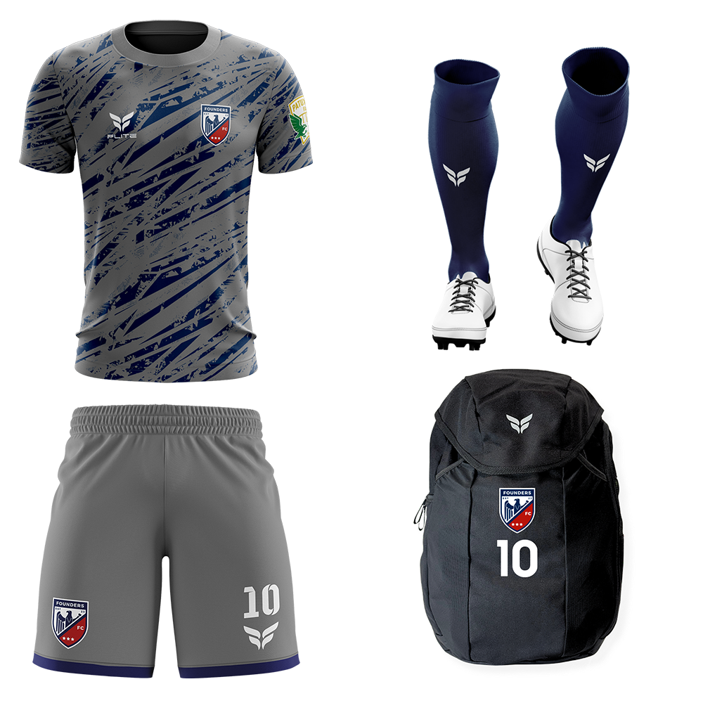 FOUNDERS FC TRAINING TEAM BACKPACK BUNDLE