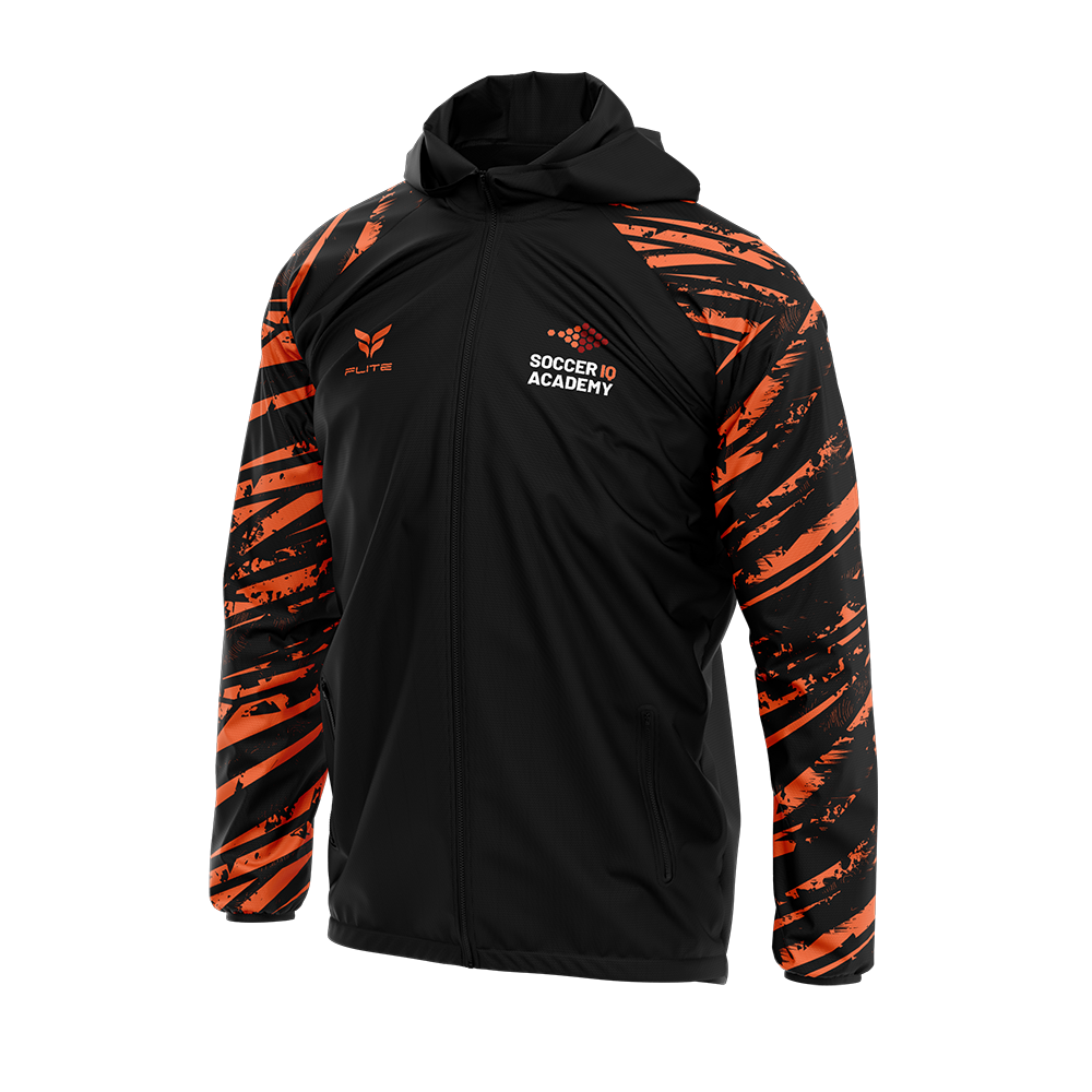 SOCCER IQ WINDBREAKER JACKET (ORANGE)