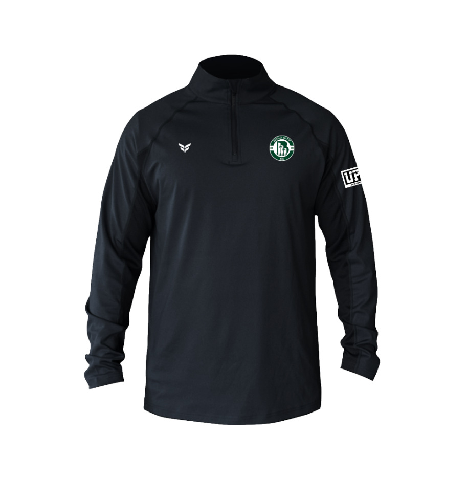 BOLD CITY COMPETITIVE STEALTH QUARTER-ZIP (BLACK)