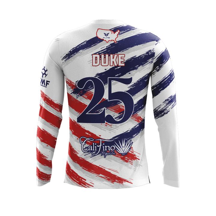 USA JERSEY DUKE LS (WHITE)
