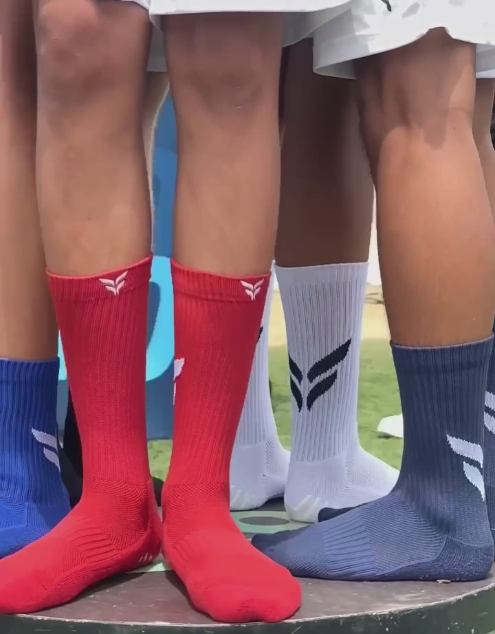 REACT Grip Socks (Team Red)